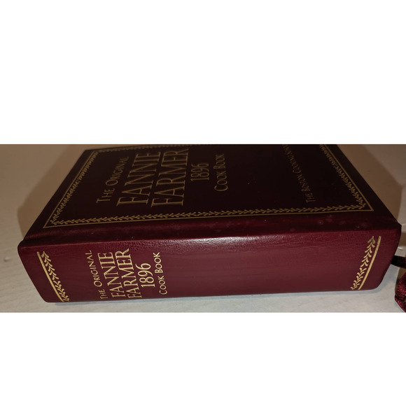 Vtg The Original Fannie Farmer 1896 Cook Book Boston Cooking School Ottenheimer - Picture 2 of 12